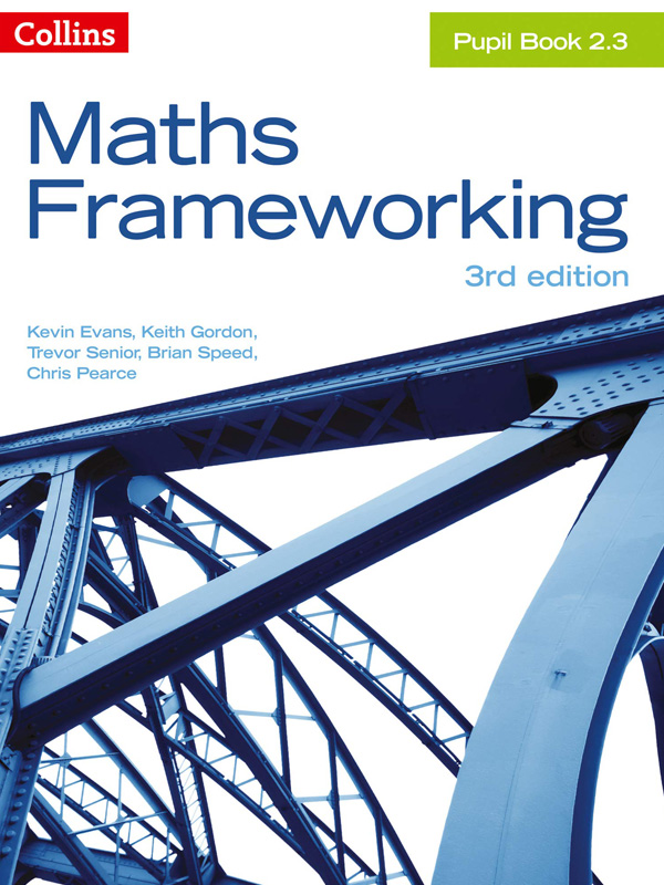Course Maths Frameworking Pupil Book 2 3 3rd Edition